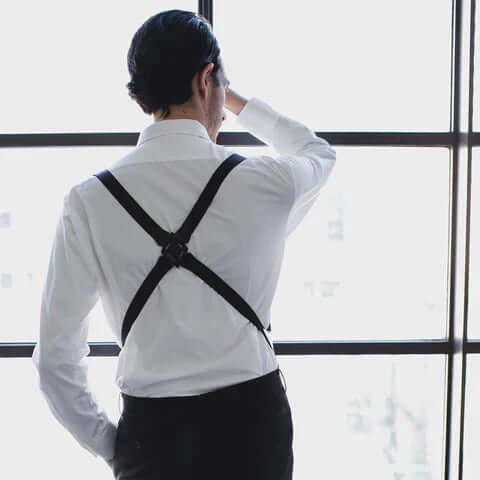 パンツアイテムの必需品。サスペンダーの魅力とは。【STYLE=】 - スタイルイコール