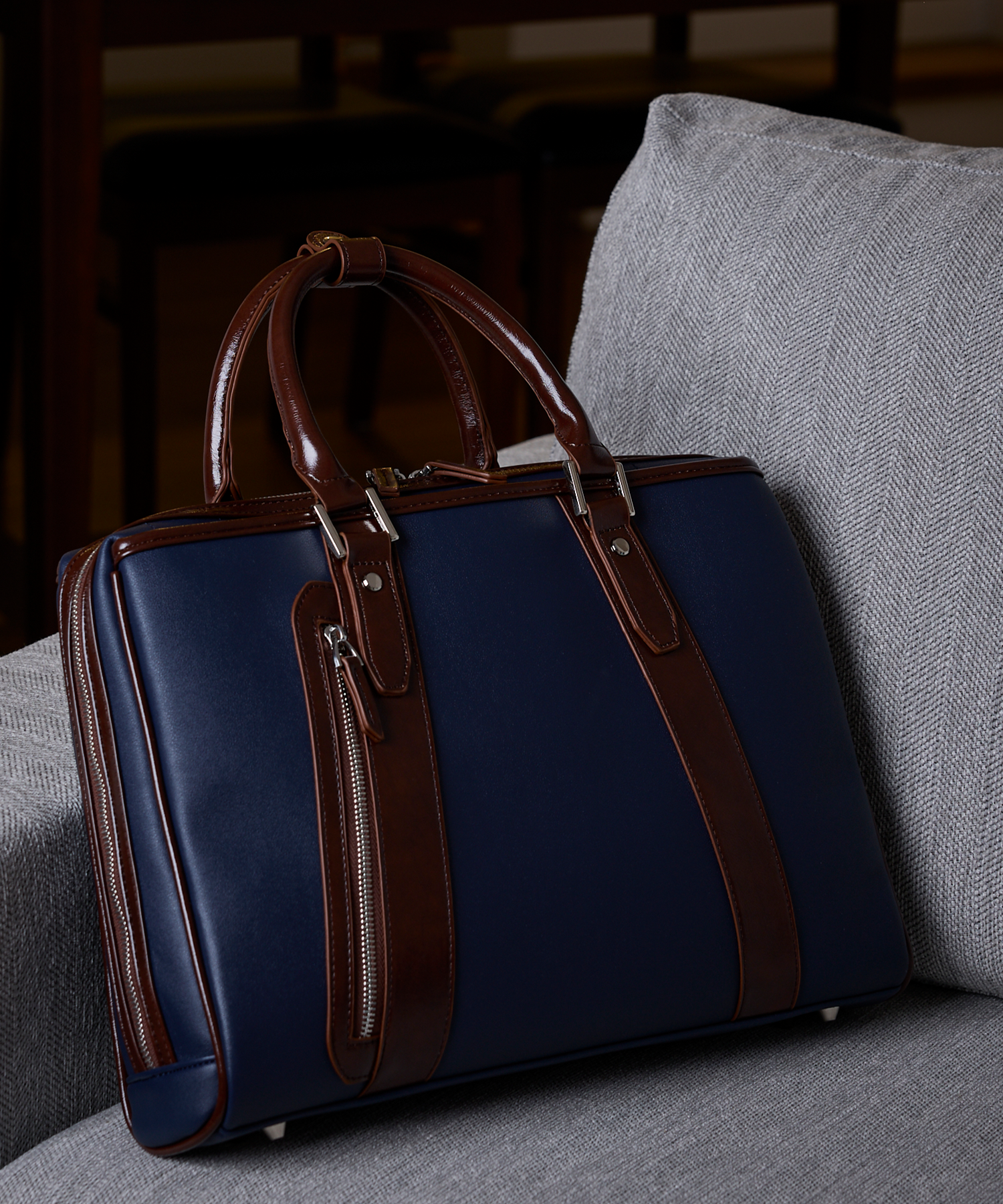 Azzuro E Marrone ビジネスバッグ – スタイルイコール