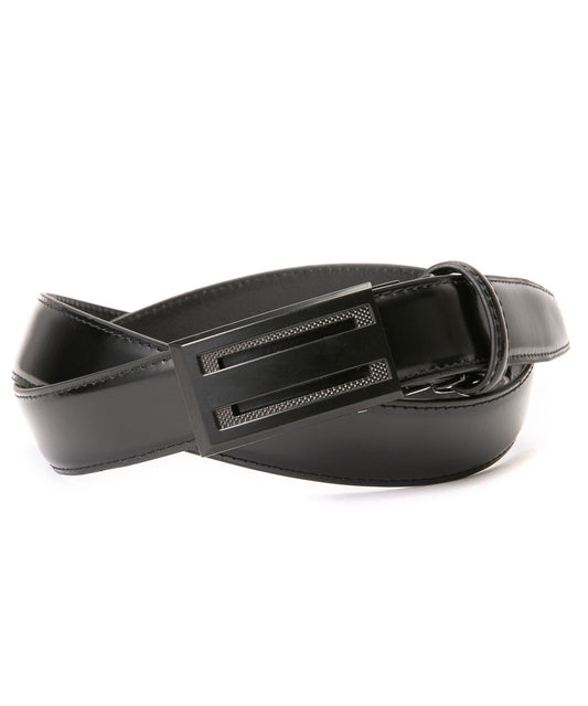 細部まで徹底的にこだわった本当の「黒」 Midnight Blackベルト