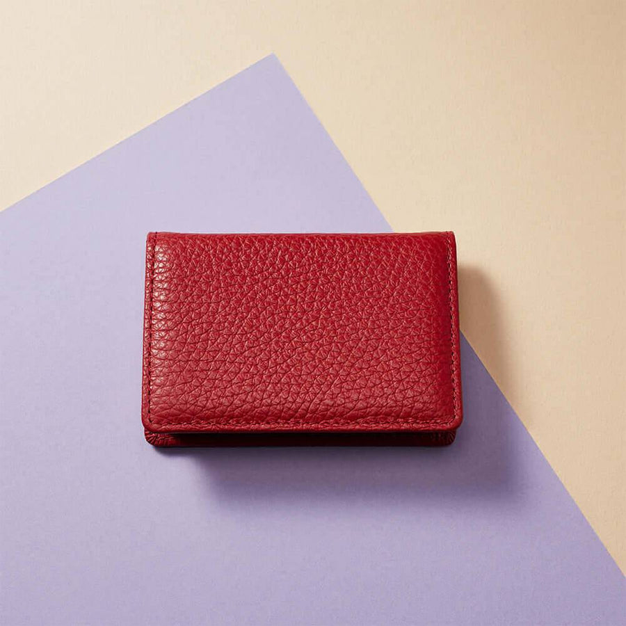 紛失防止デバイス搭載 イタリアンレザーコインケース