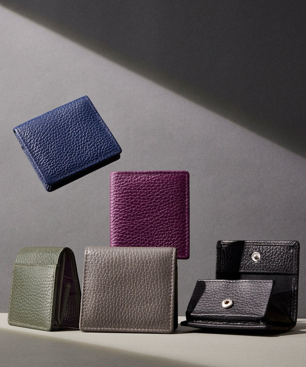 コインケース 名入れ可能 グレープ 本革 スタイルイコール