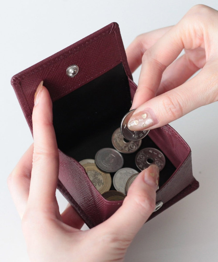 手のひらサイズで「接近戦に強い。」 BOX型コインケース【名入れ無料】