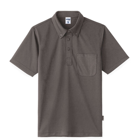 Polo shirts for men and women, button-down, odorless, dry, Polygiene treated 