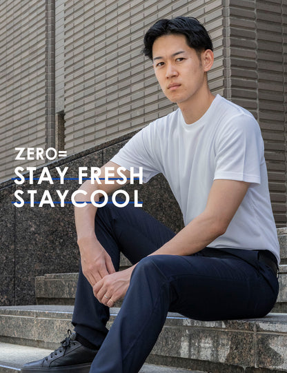 汗臭くならない、涼しいシャツ ポリジン加工 ステイクール