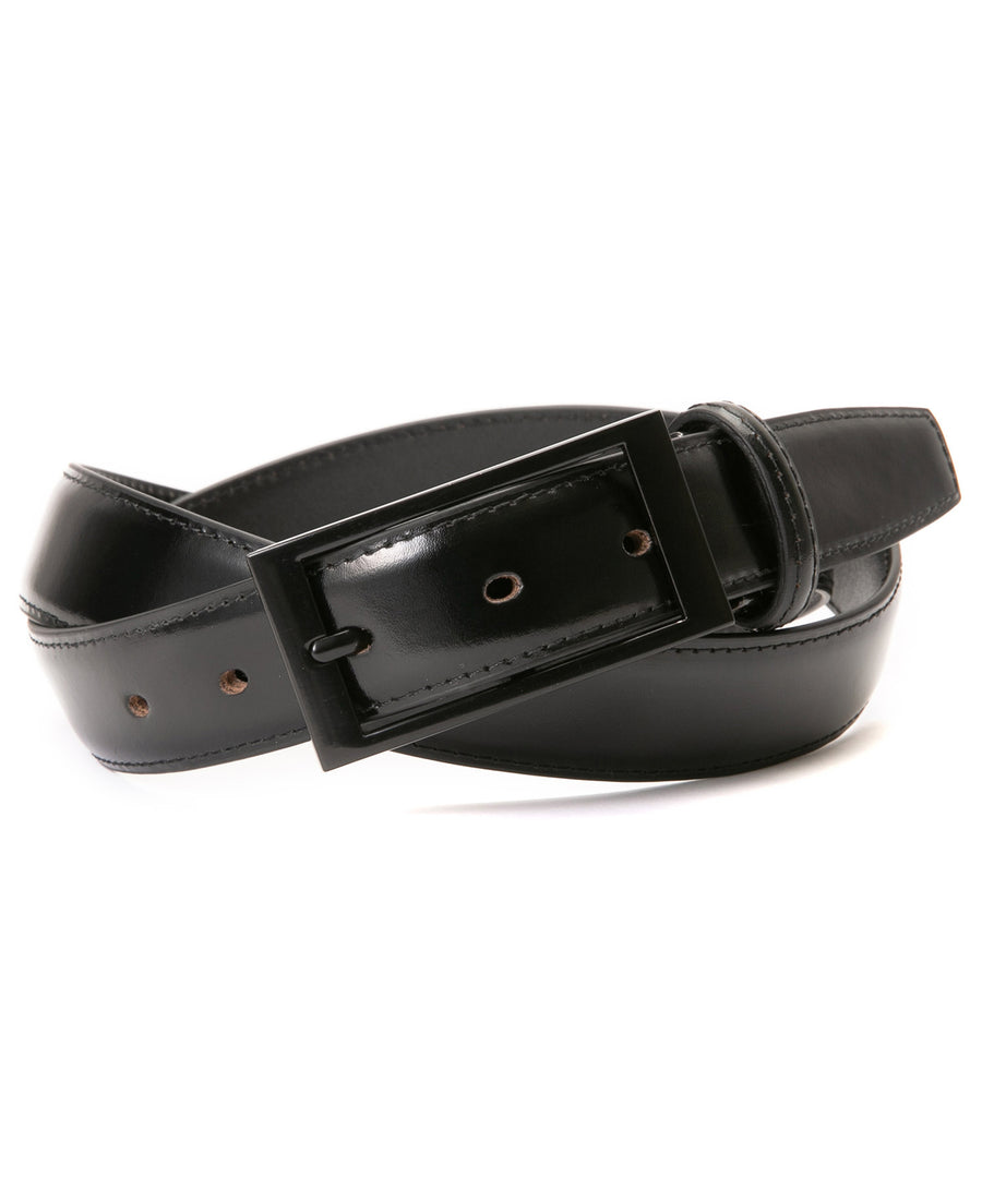 細部まで徹底的にこだわった本当の「黒」 Midnight Blackベルト