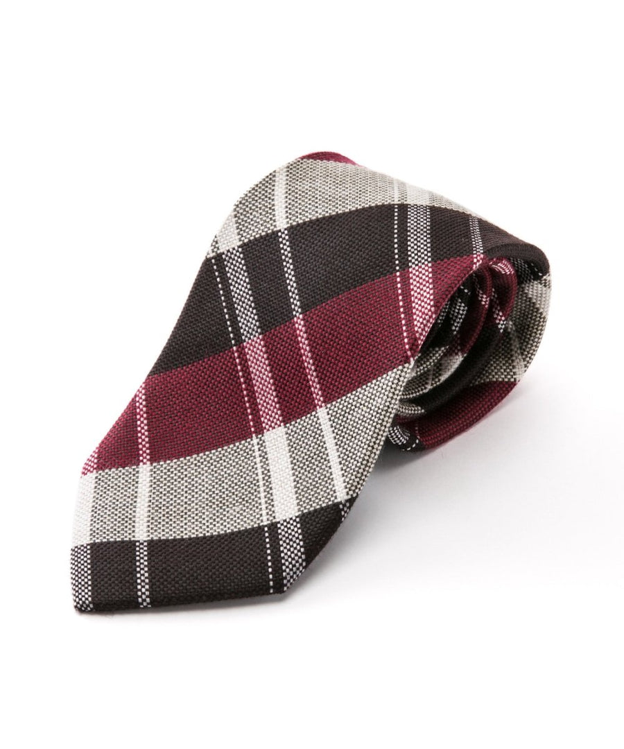 上品な質感で大人の印象 ウールネクタイ