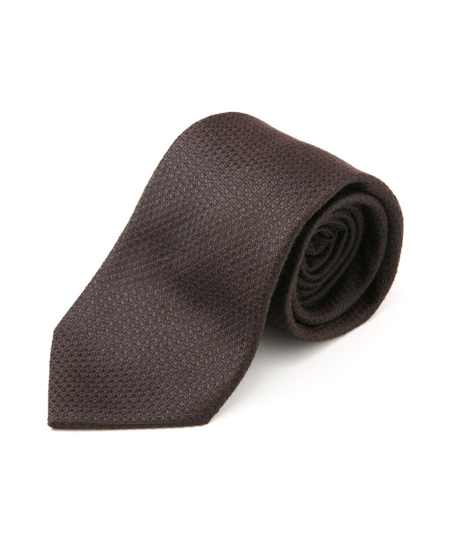 上品な質感で大人の印象 ウールネクタイ