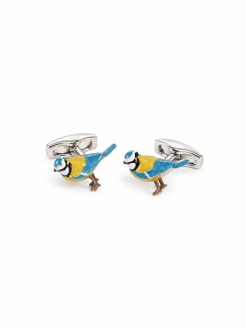 Cuffs Simon Carter 'English Country Garden' Blue Tit サイモンカーター カフス 青い小鳥
