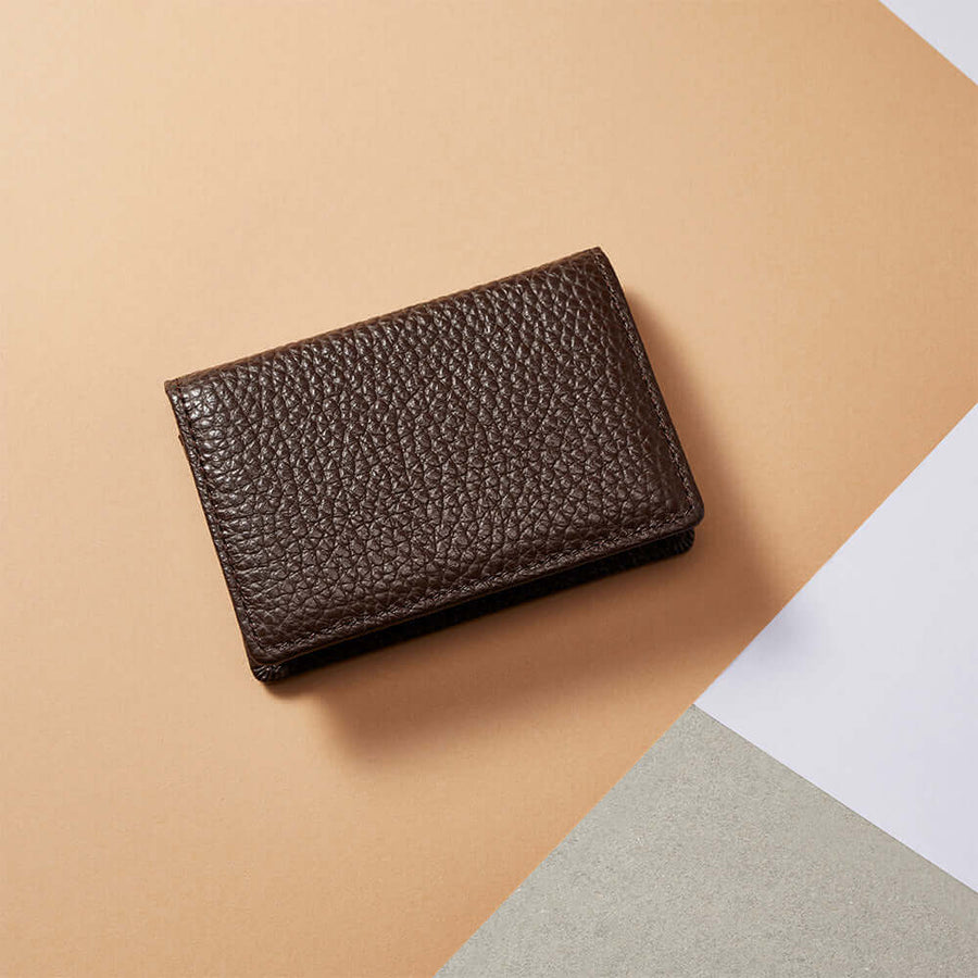 紛失防止デバイス搭載 イタリアンレザーコインケース