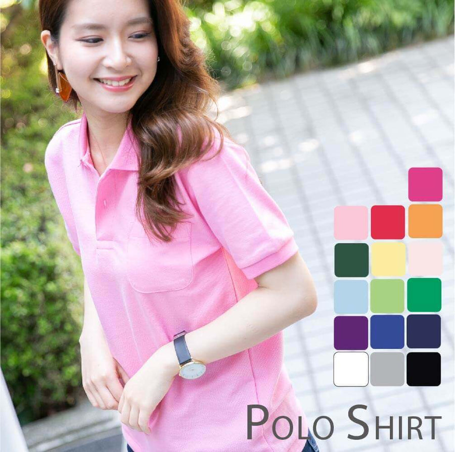 鹿子の強いいポロシャツ