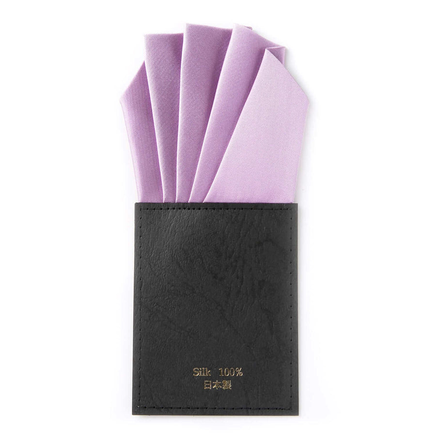 ワンタッチでカッコイイが一日中続く ポケットチーフ 5ピークス