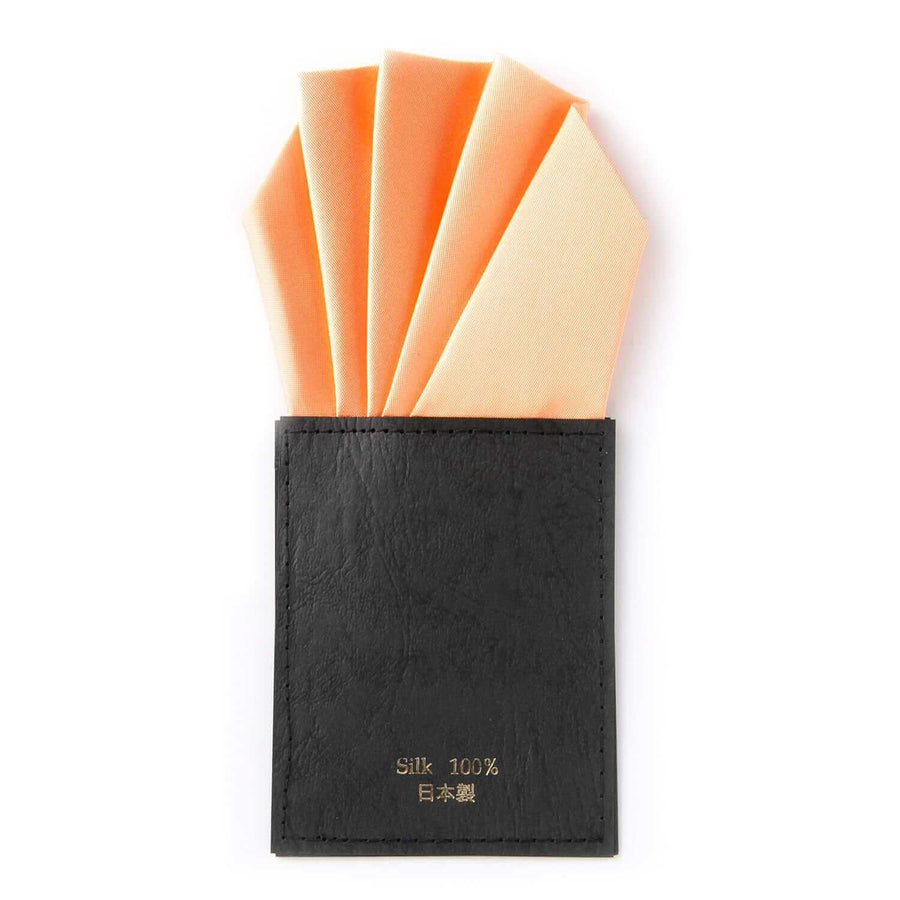 ワンタッチでカッコイイが一日中続く ポケットチーフ 5ピークス