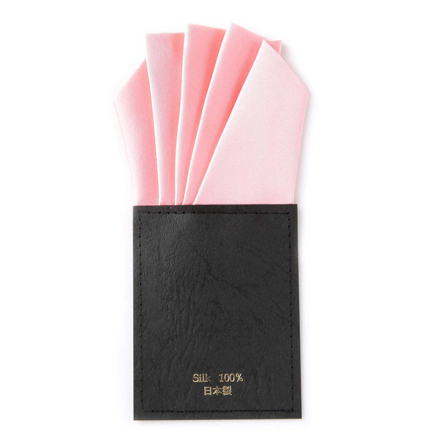 ワンタッチでカッコイイが一日中続く ポケットチーフ 5ピークス