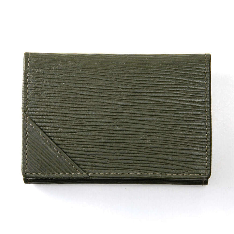 心を掴む名刺入れ 名刺をはさむ専用ポケット付【名入れ無料】