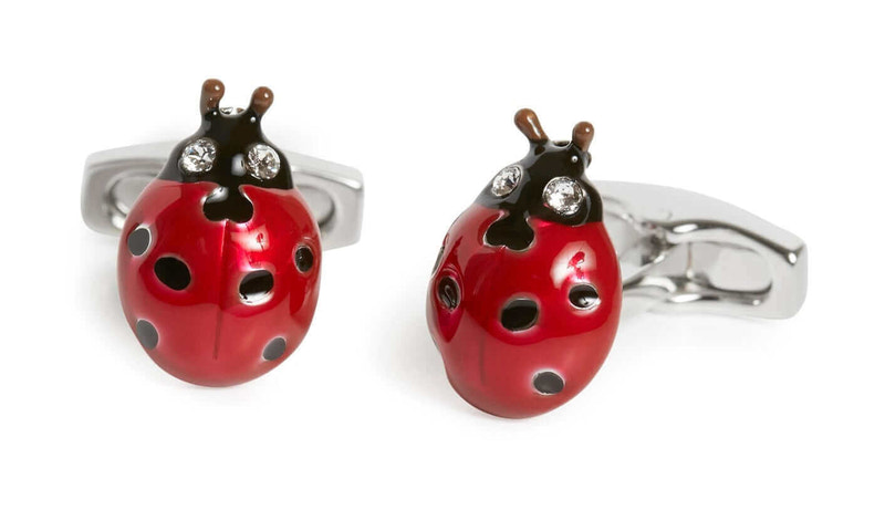 Cuffs Simon Carter 'English Country Garden' Ladybird サイモンカーター カフス テントウムシ