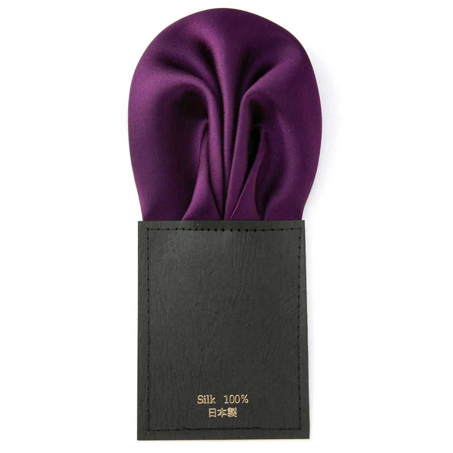 ワンタッチでカッコイイが一日中続く ポケットチーフ パフド