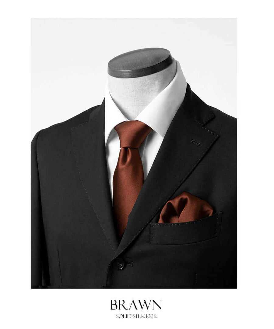 めでたいネクタイ&ポケットチーフセット