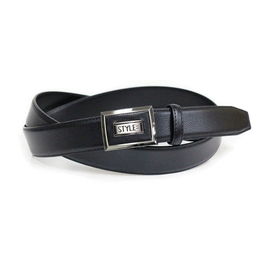 見た目と使い勝手を追求 牛革ロングベルト