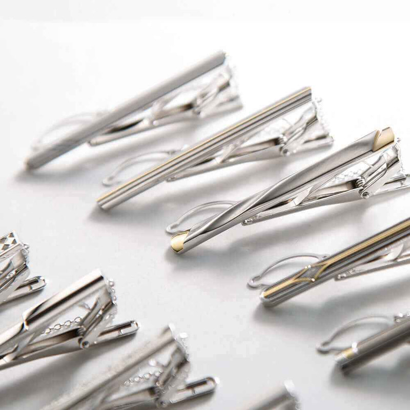 [2本目半額] Silver925 「本物の銀」のネクタイピン