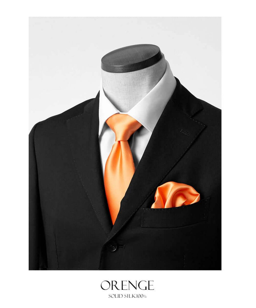 めでたいネクタイ&ポケットチーフセット