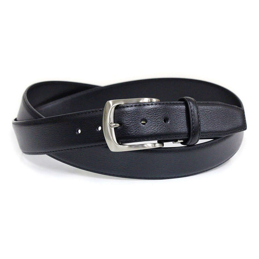 見た目と使い勝手を追求 牛革ロングベルト