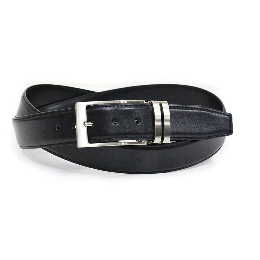 見た目と使い勝手を追求 牛革ロングベルト