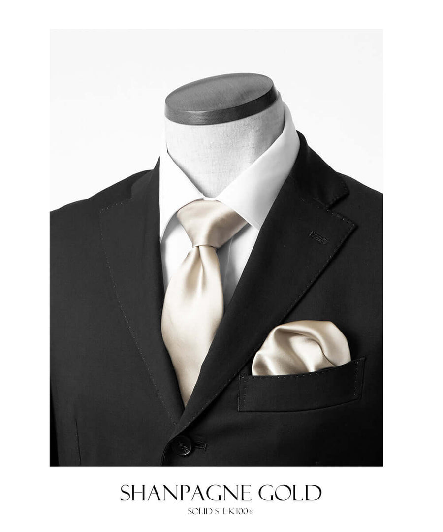 めでたいネクタイ&ポケットチーフセット