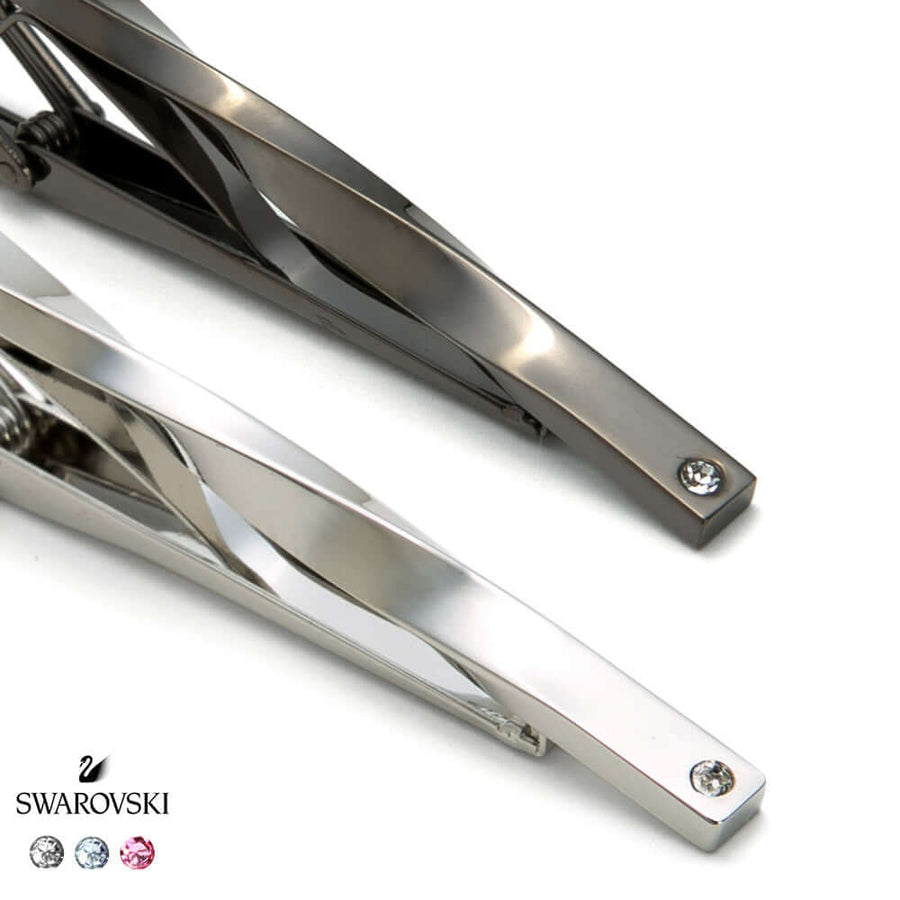 技術とデザインが融合した最高峰 美しいひねりネクタイピン